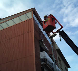 Waterproofing for face brick facade1