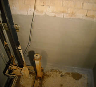 Waterproofing and sealing of elevator pits and pumping wells1