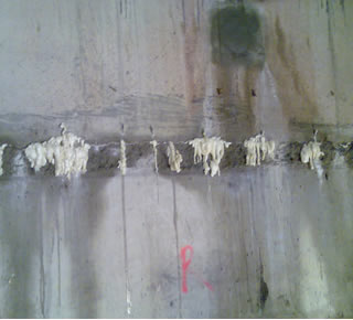 Waterproofing open joints or joints with water leaks1