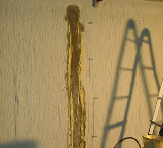 Sealing of joints on party walls4