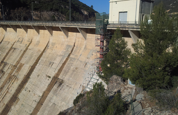 RPARATION STRUCTUREL DU BTON ARM <br> Presa de Camarasa. Lleida